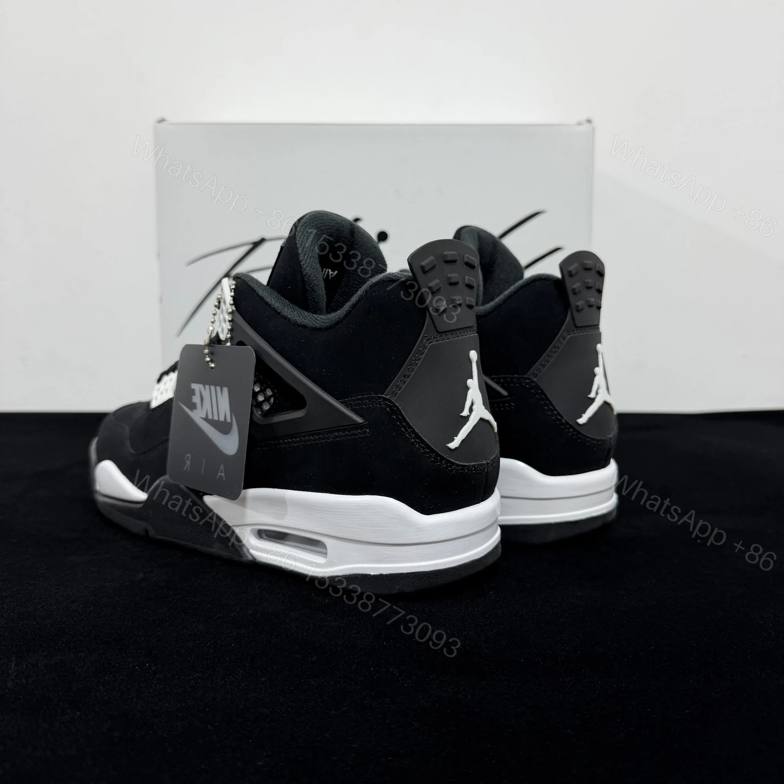 View 5 of Air Jordan 4 Retro White Thunder Reps