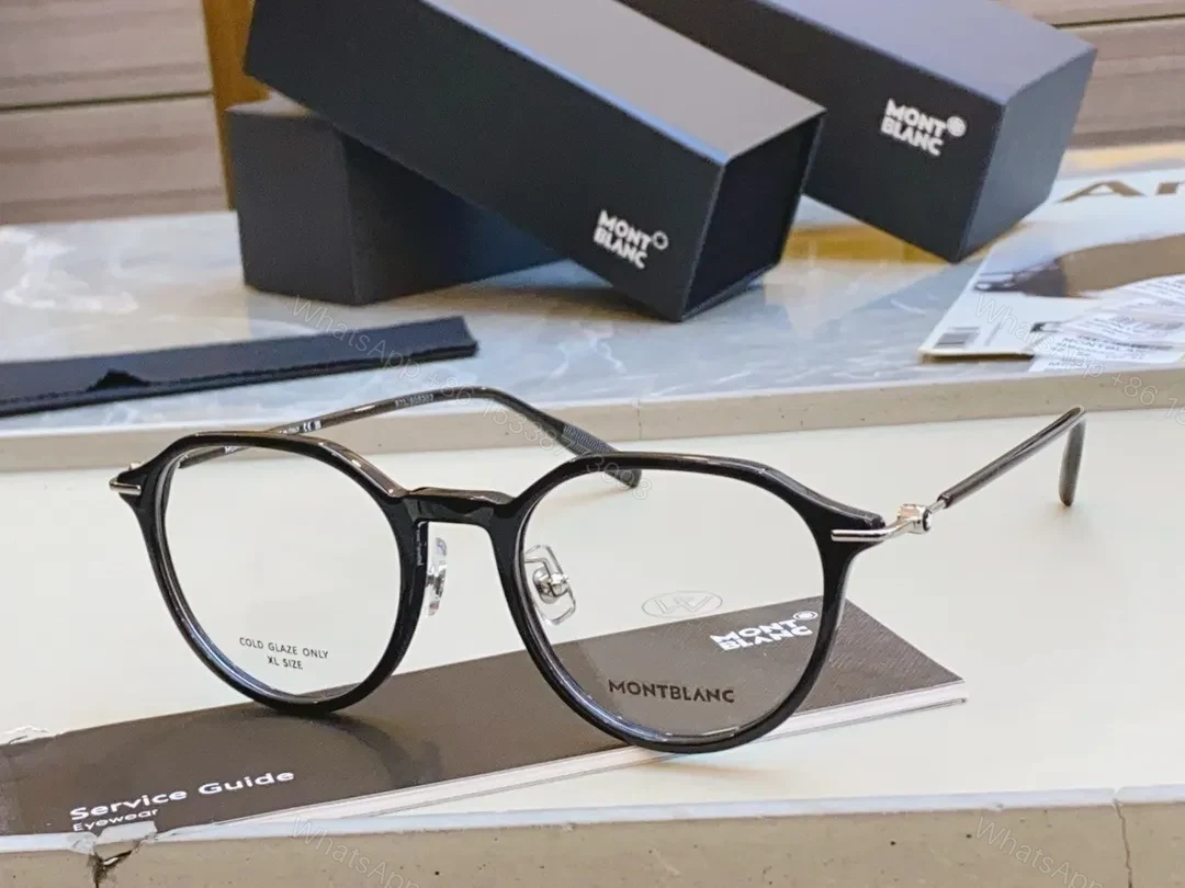 View 7 of Refined Round-Frame Eyewear with Luxe Details
