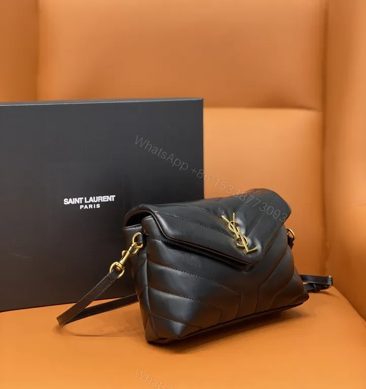 View 8 of Chic Black Quilted Leather Shoulder Bag â€” Timeless Everyday Luxury