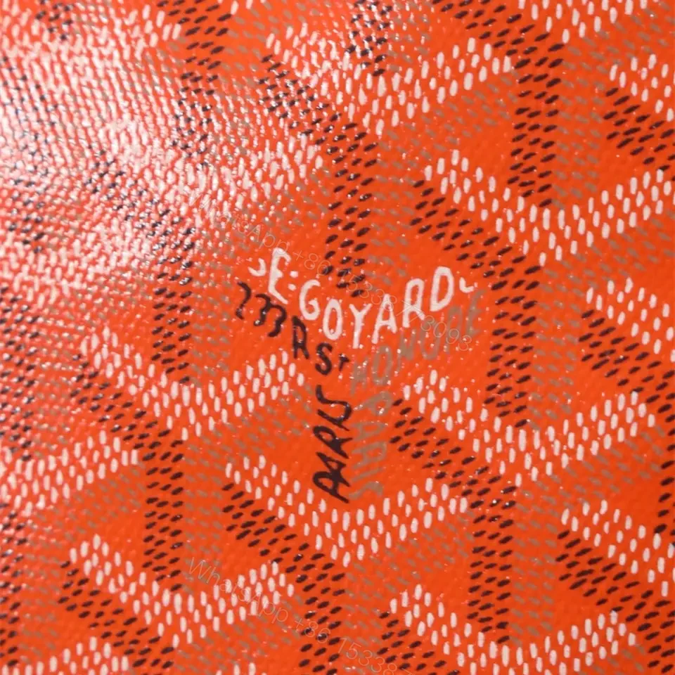 View 13 of 高仿Goyard*STLOUIP8滿印Tote手提袋橙色免檢版小號