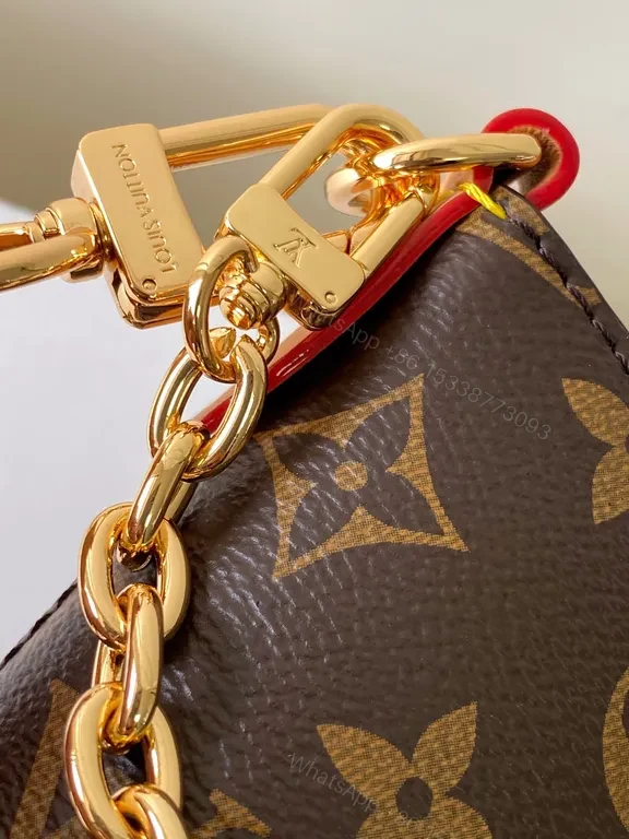 View 5 of Crescent Monogram Bag: Louis-Inspired Everyday Chic