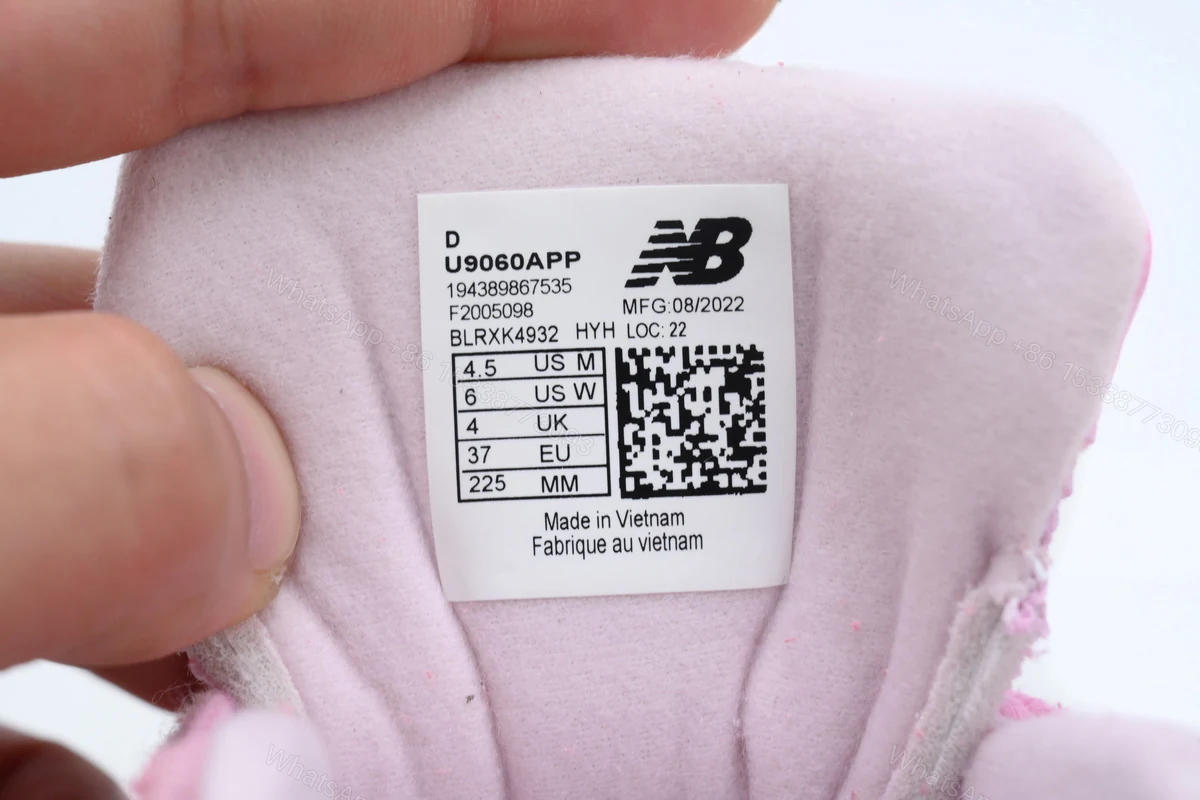 View 7 of New Balance 9060 'Pink Overdye' ASOS Exclusive1 U9060APP