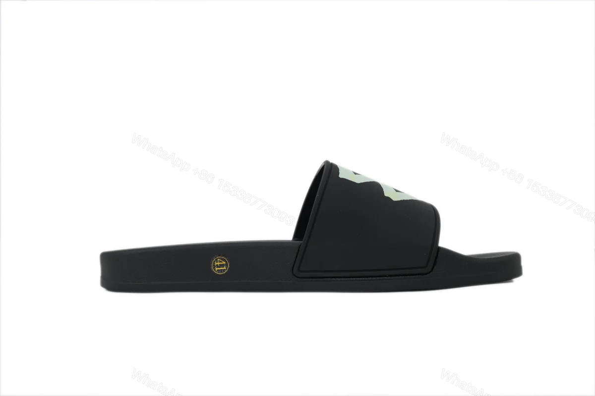 View 2 of Balenciaga Round-Toe One-Strap Slippers