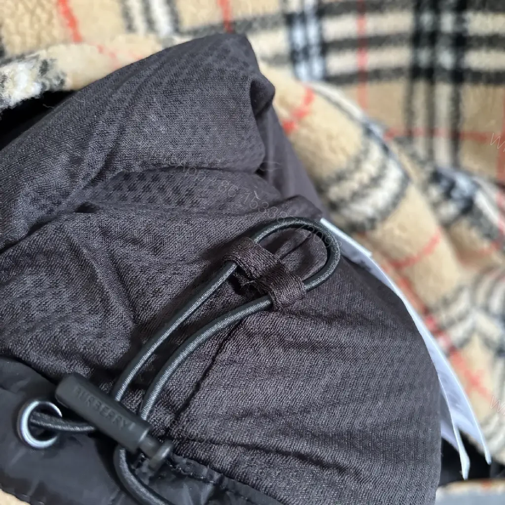 View 2 of Textured Plaid Fleece Jacket: Luxe Zips & Badge (60 chars)