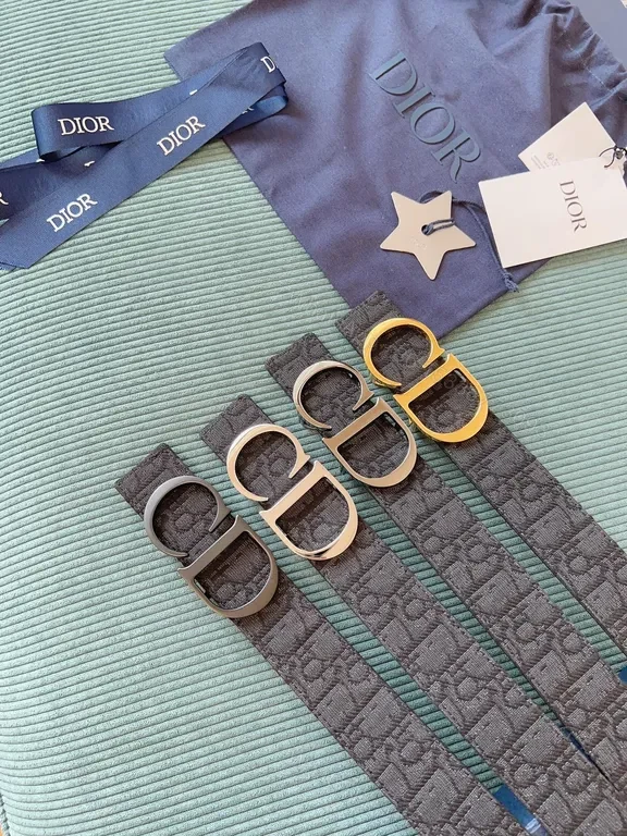 View 6 of Charcoal Leather Belt: Gold-CB Buckle Designer-Inspired Accessory