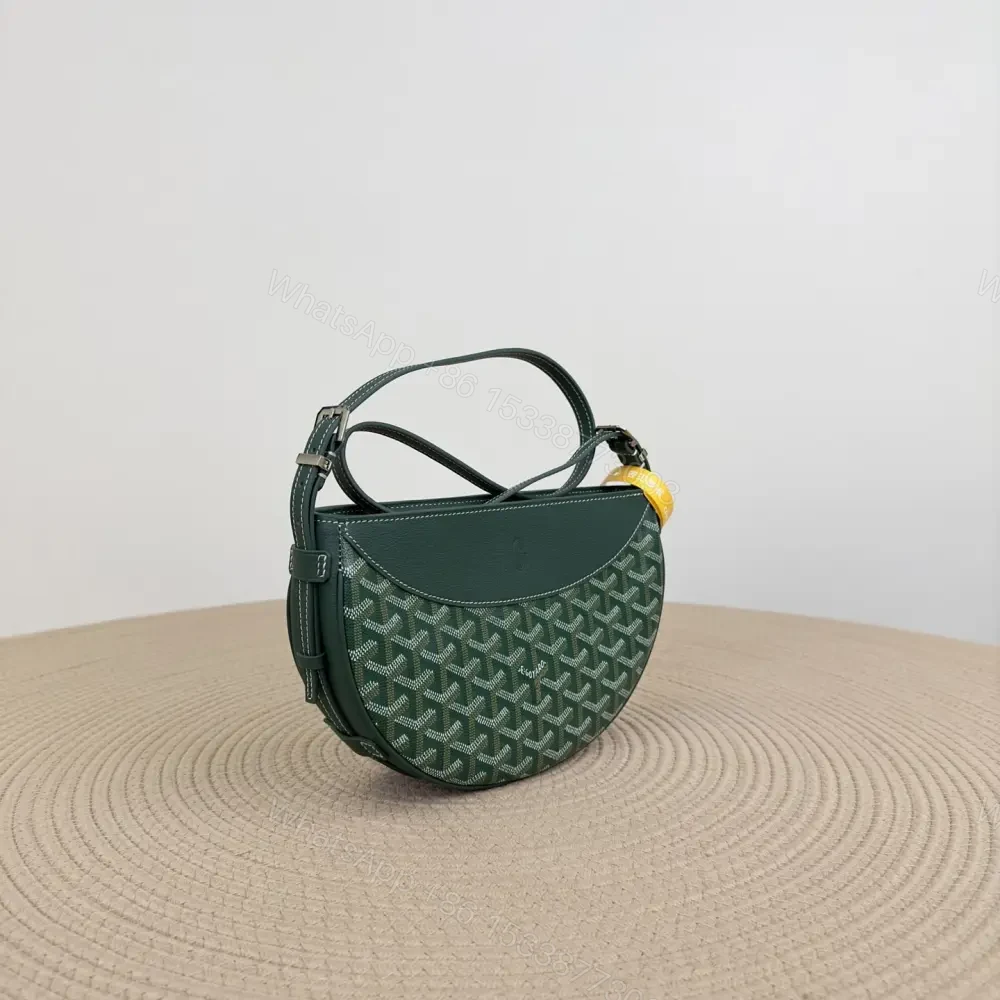View 3 of 高仿Goyard*09CL09P單肩半月包綠色免檢版