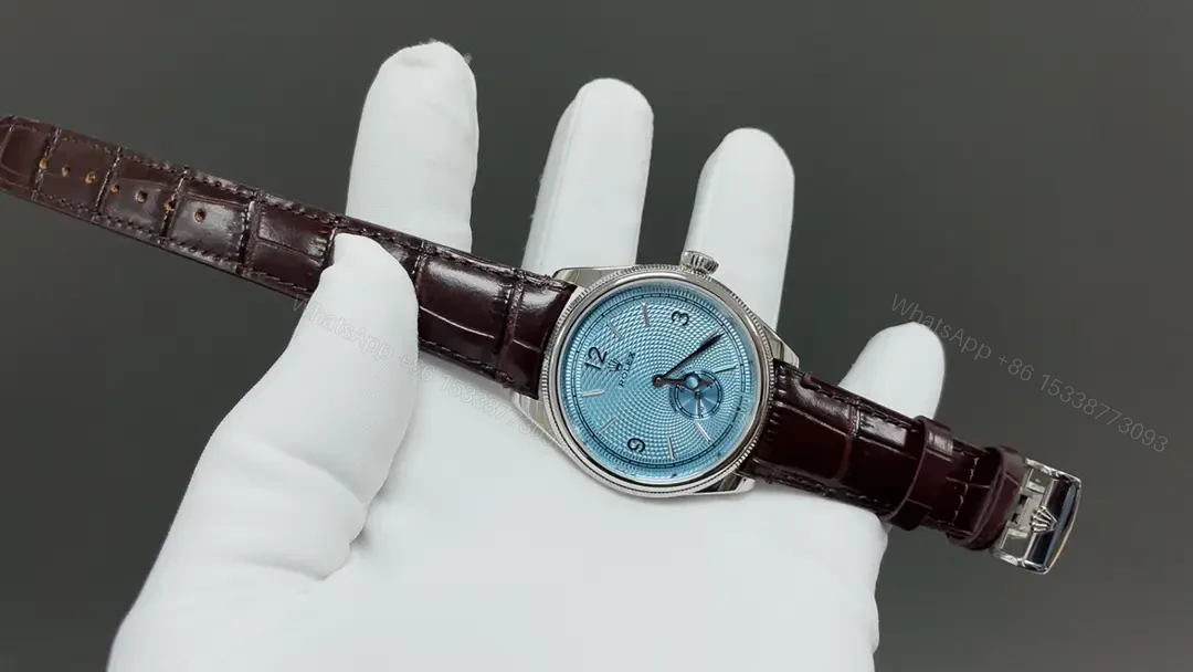 View 2 of Rolex Perpetual 1908 Platinum Ice Blue Dial 39mm 52506-0003