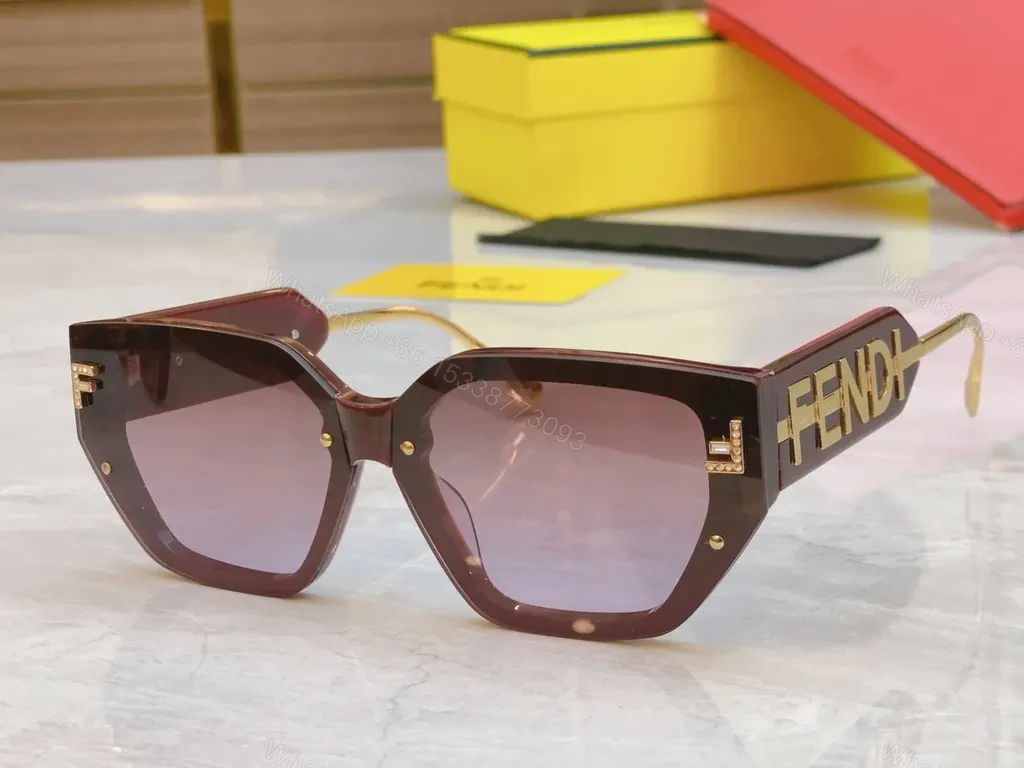 View 5 of Bold Fendi Sunglasses: Architectural, All-Day Comfort