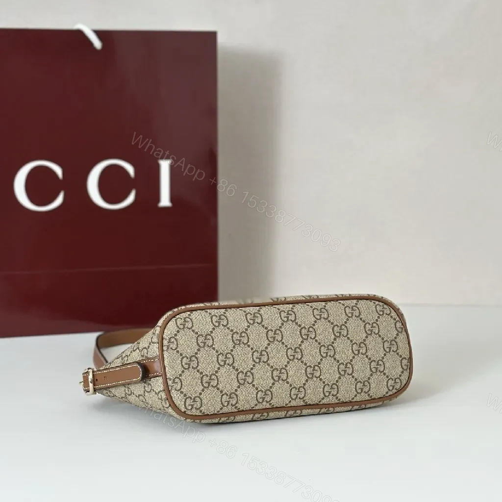 View 3 of Mini Canvas Crossbody: Compact Luxury Shoulder Bag