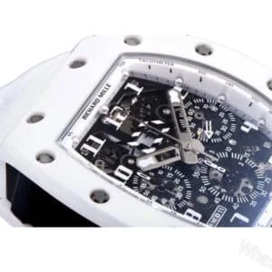 View 3 of Richard Mille RM 011 FM Super Clone : Felipe Massa Titanium Limited Edition Flyback Chronograph