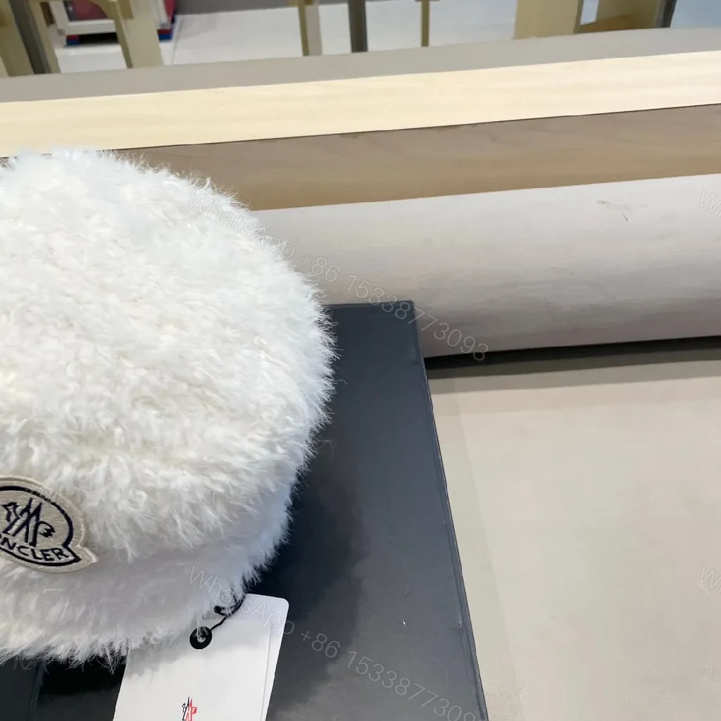 View 7 of Fuzzy Knit Visor Hat – Soft Warmth, Urban Luxe Style
