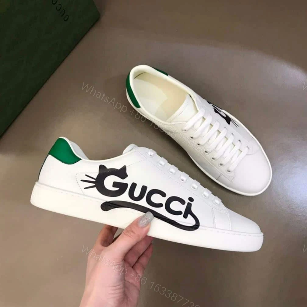 View 4 of ACE SNEAKERS WITH GUCCI KITTEN – GC063