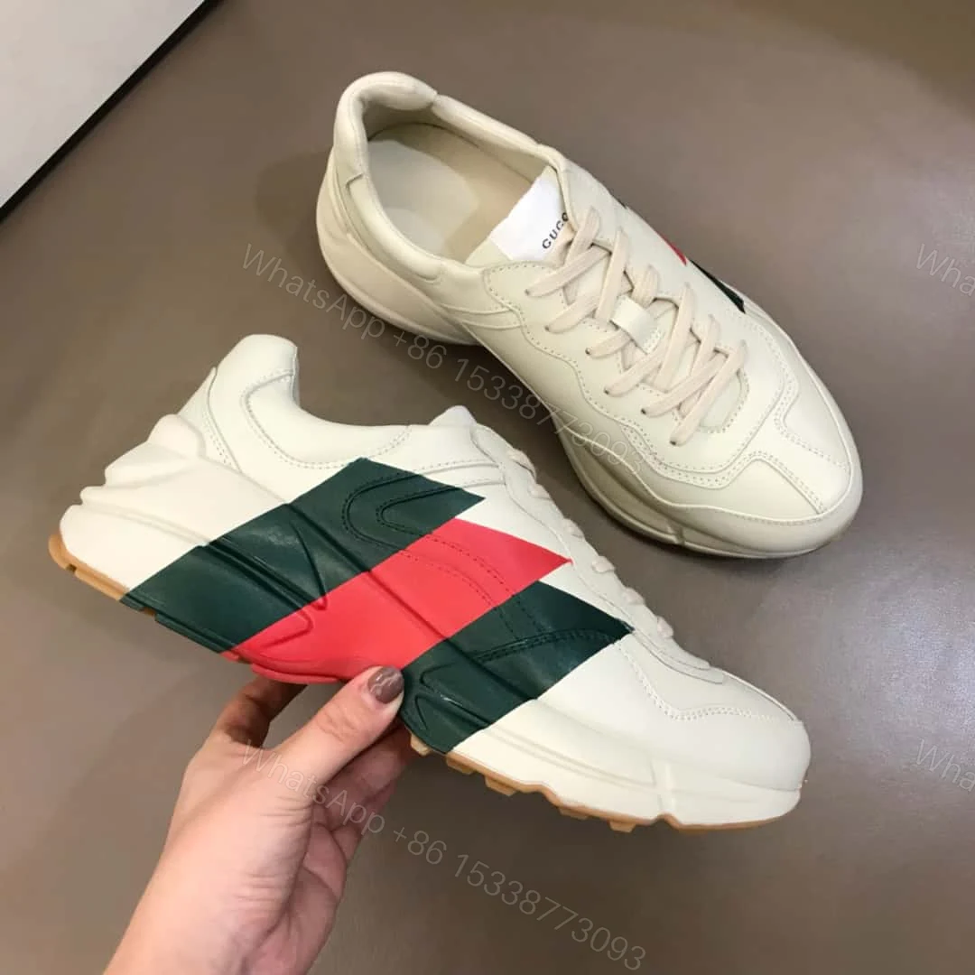 View 5 of GUCCI RHYTON WEB PRINT SNEAKER – GC58