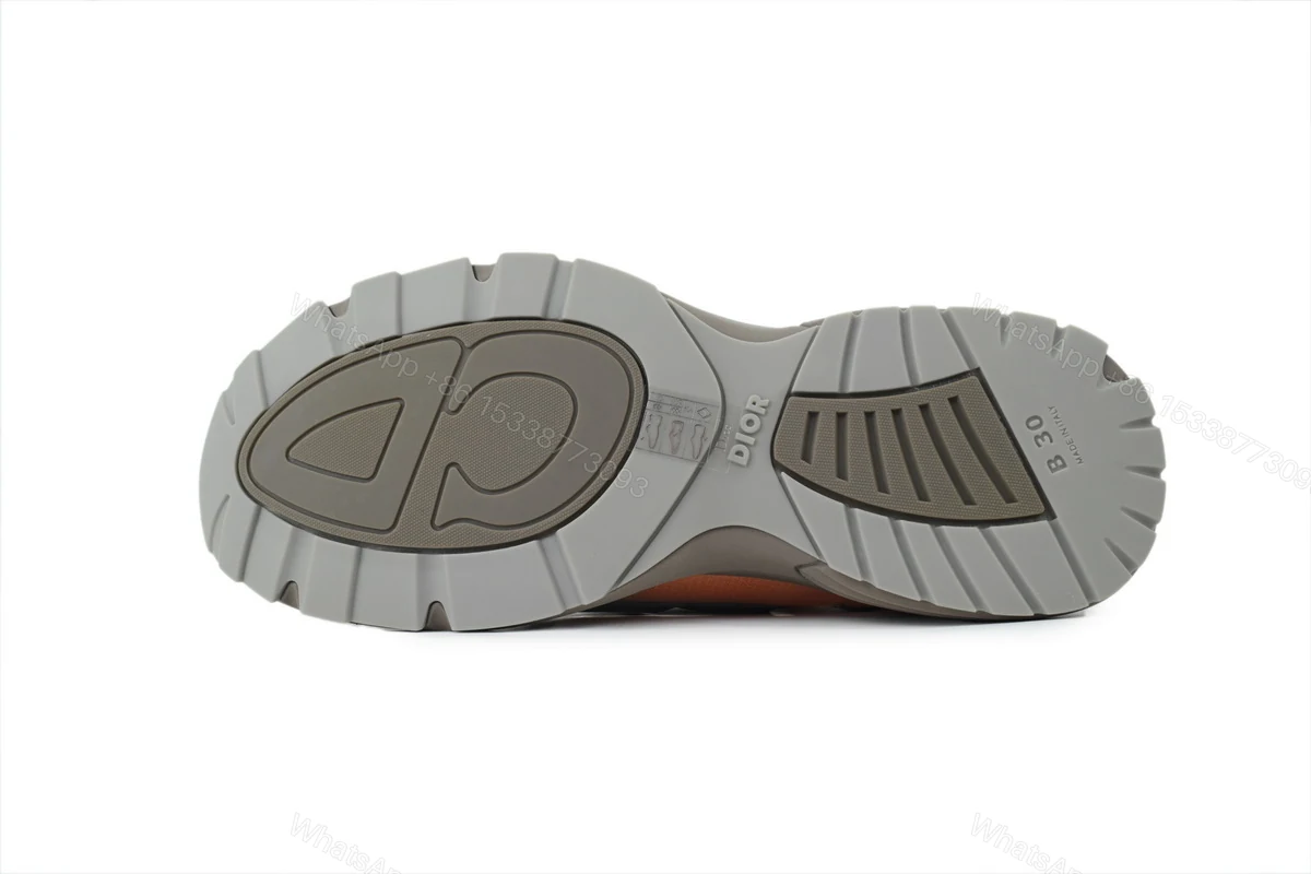 View 3 of Dior B30 Sneakers Yellow
