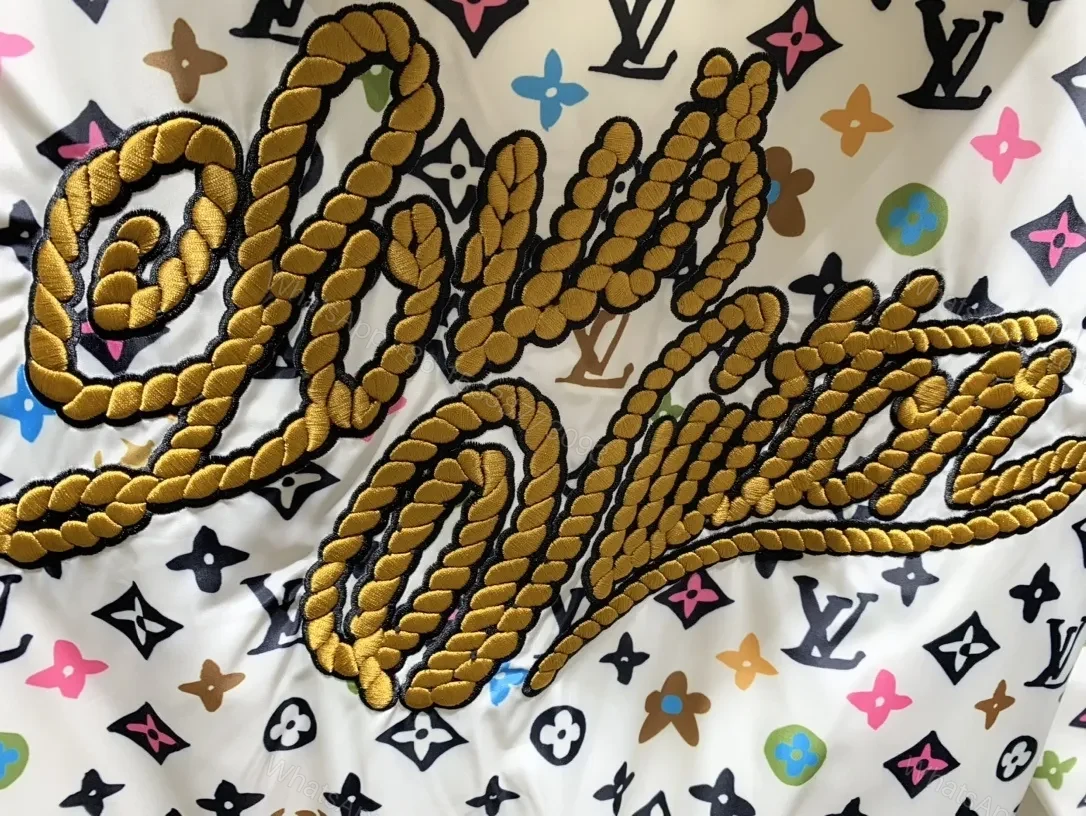 View 7 of Multi-Patterned Monogram Zip-Front Jacket - All-Season Style
