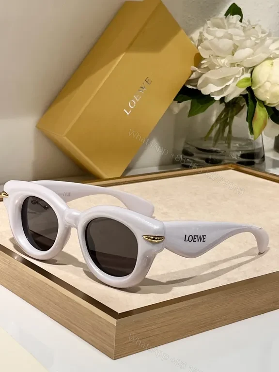 View 2 of Statement Pink Designer Sunglasses: Loewe, UV400, Stylish Comfort