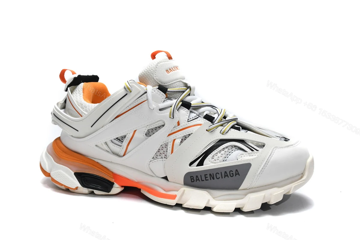 View 2 of Balenciaga Track White Orange Black 542436 W1GB1 9059