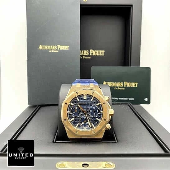 View 2 of Audemars Piguet Blue Leather Replica