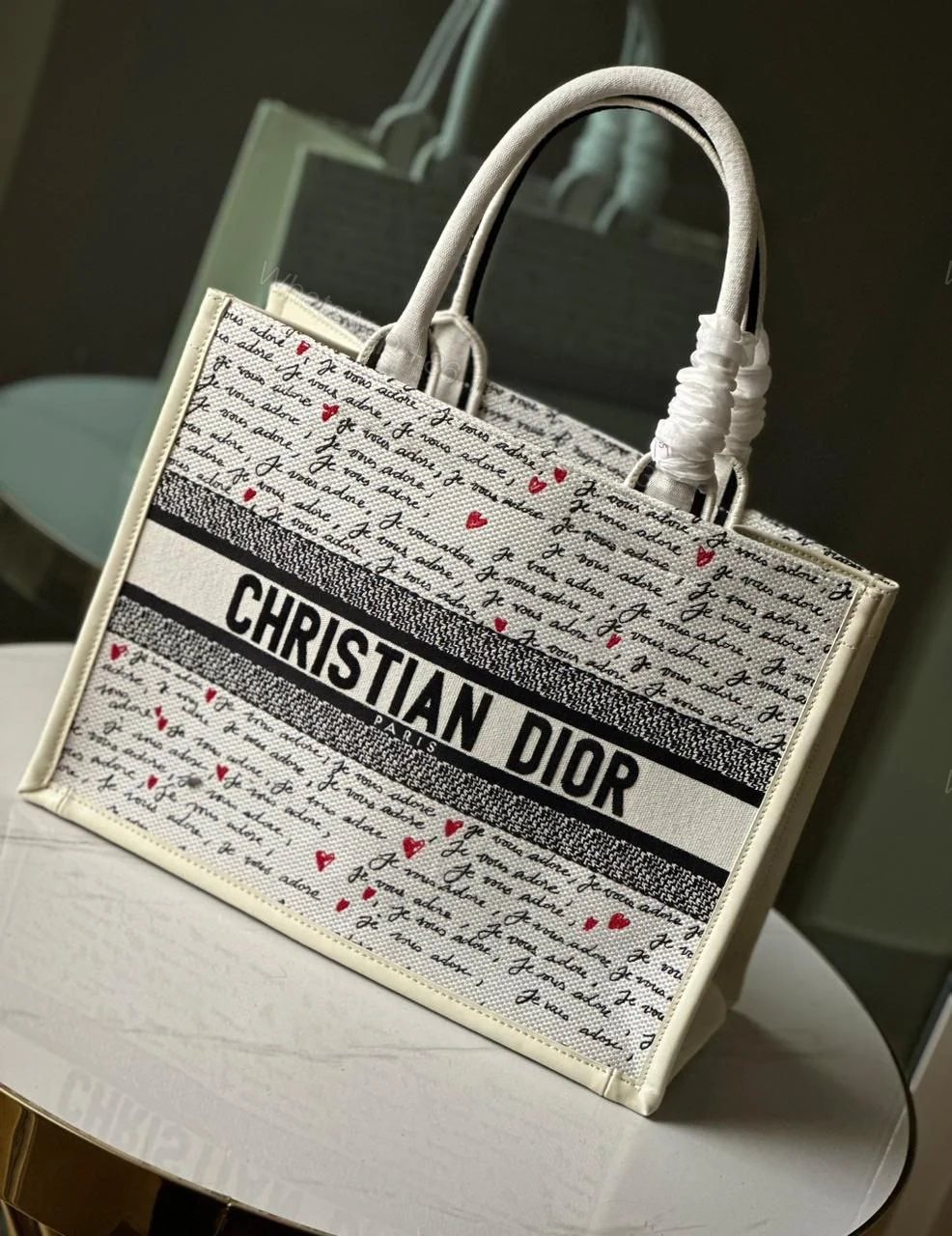 View 2 of CHRISTIAN DIOR Dioramour Medium Dior Book Tote