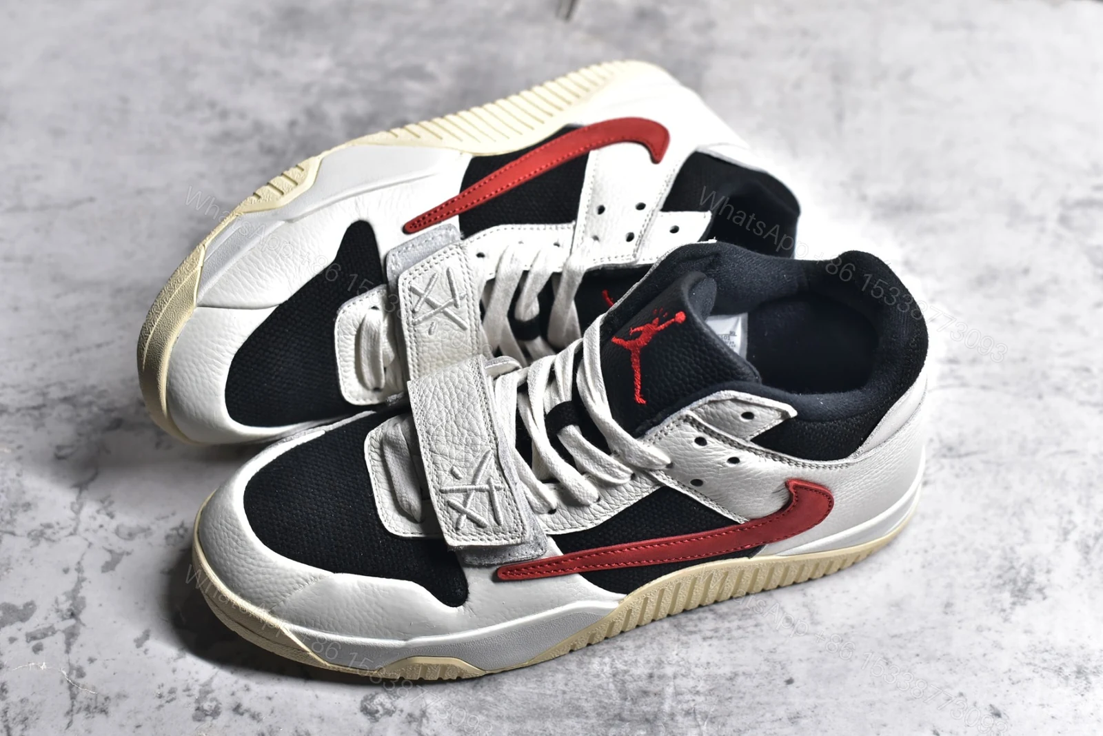 View 3 of Travis Scott x Jordan Jumpman Jack “University Red” Reps