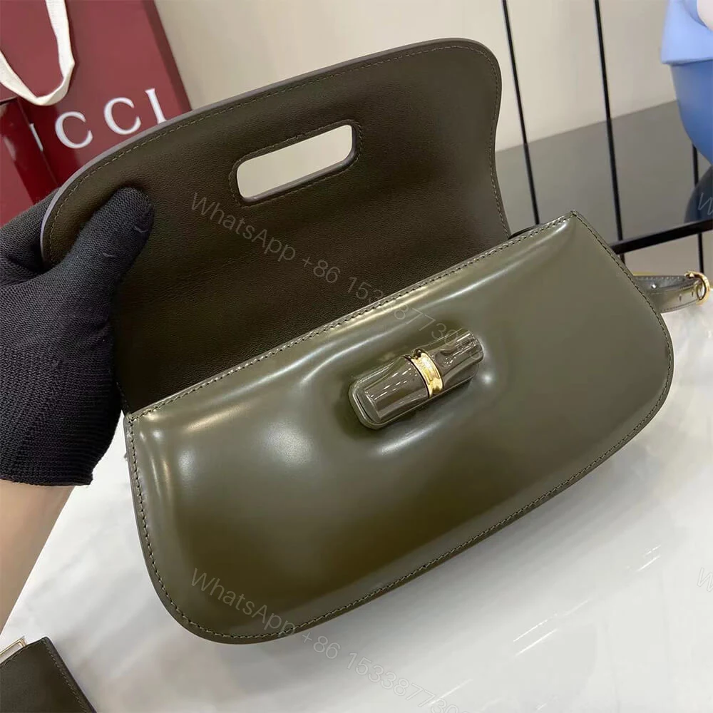 View 6 of Gucci Bamboo Diva medium bag