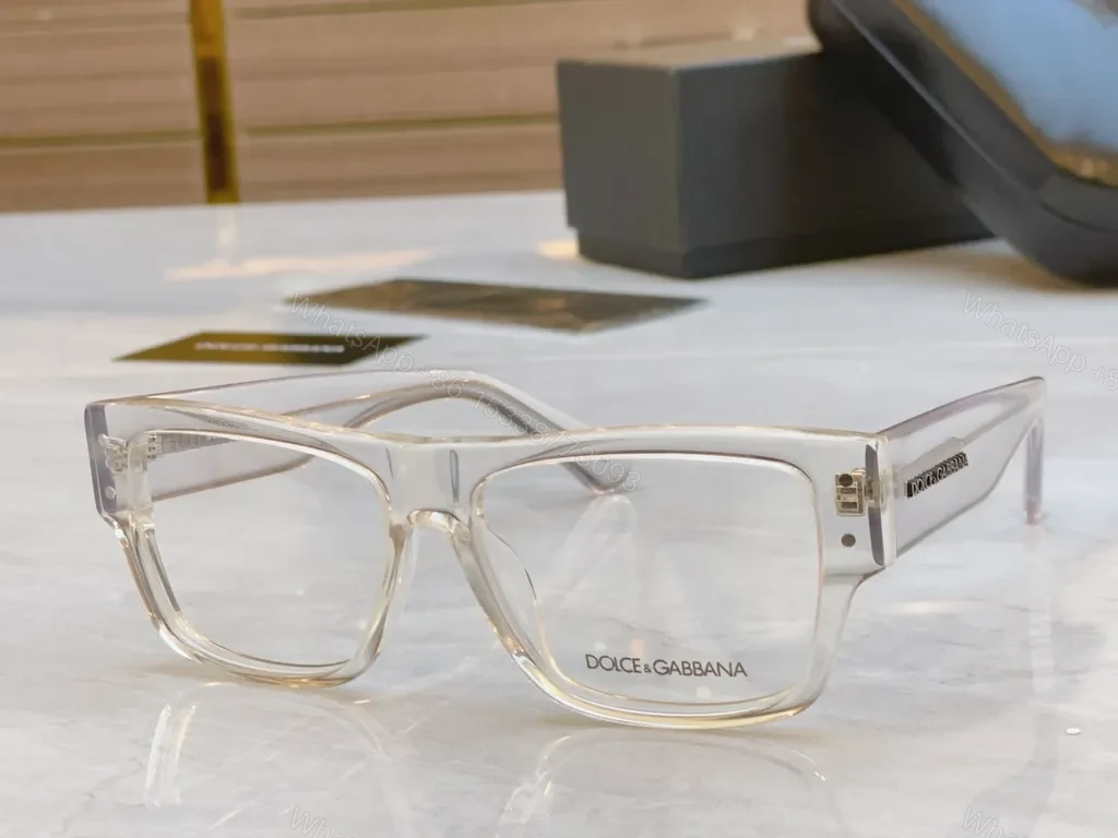 View 3 of Dolce & Gabbana Black Clear-Frame Readers: Bold Luxury Eyewear