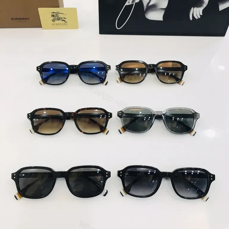 View 7 of Burberry Tortoise Sunglasses: Premium Gradient UV Sunglasses