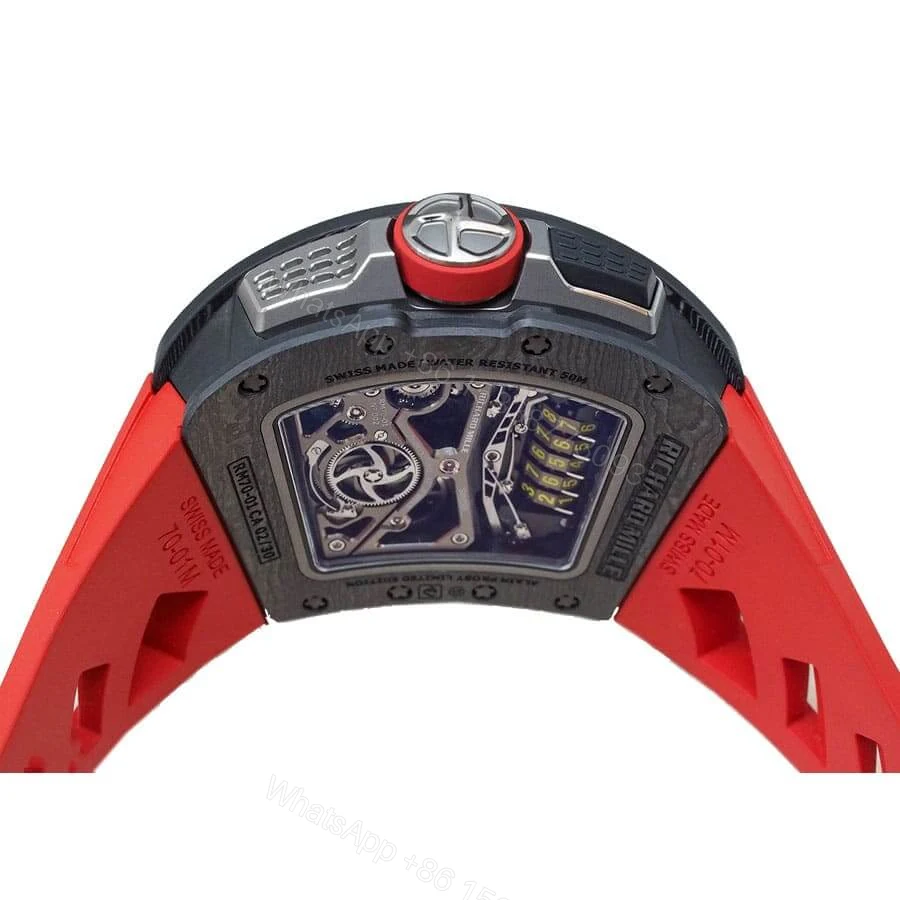 View 2 of Richard Mille RM 70-01 Super Clone: Tourbillon Alain Prost Cycling Edition