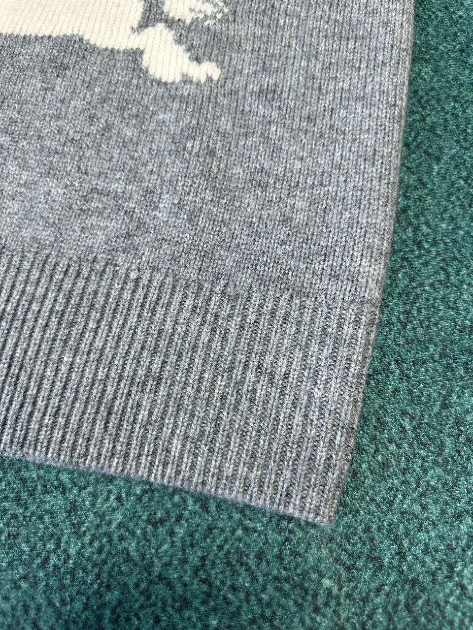 View 10 of Grey Knit Sweatshirt: Modern Texture, Elevated Comfort