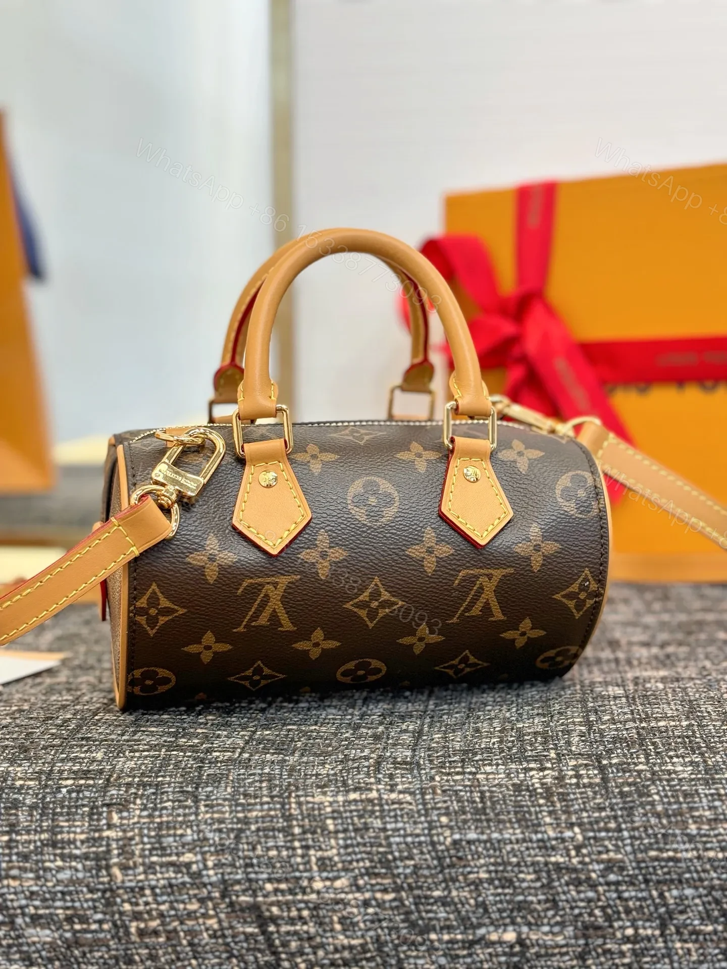 View 6 of LV Nano Speedy Monogram Handbag