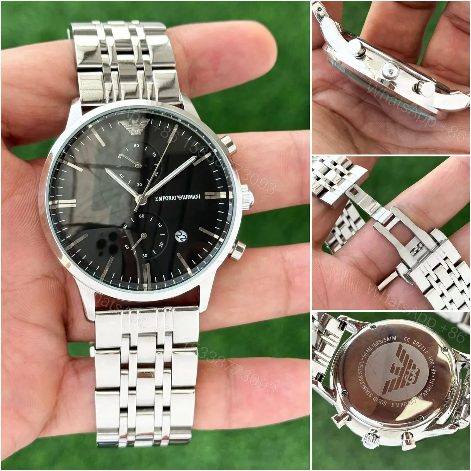 Armani Black Dial — view 1