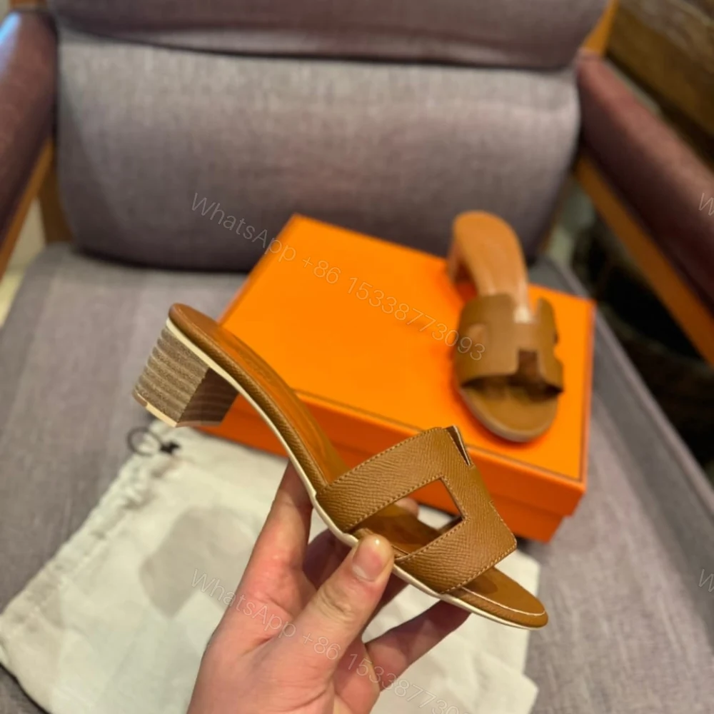 View 3 of Hermes Oasis Sandals Brown