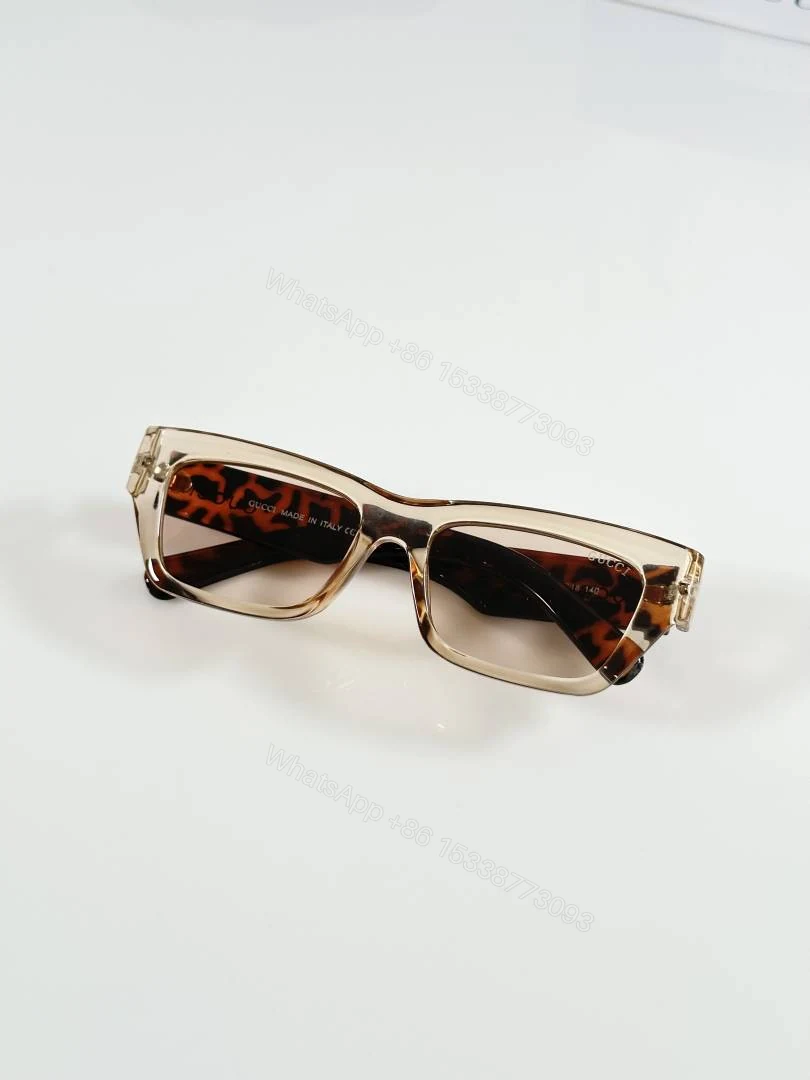 View 3 of First Copy Gucci GG1296 Sunglasses Silver Brown