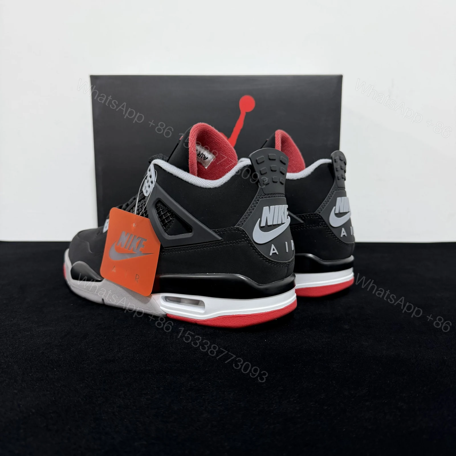 View 5 of Air Jordan 4 Retro Bred 2019 Reps