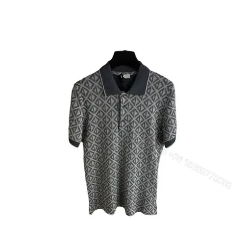 Dior triangle polo t shirt — view 1