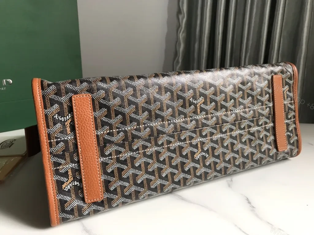 View 9 of Patterned Luxury Tote with Signature Goyard Frame Tote