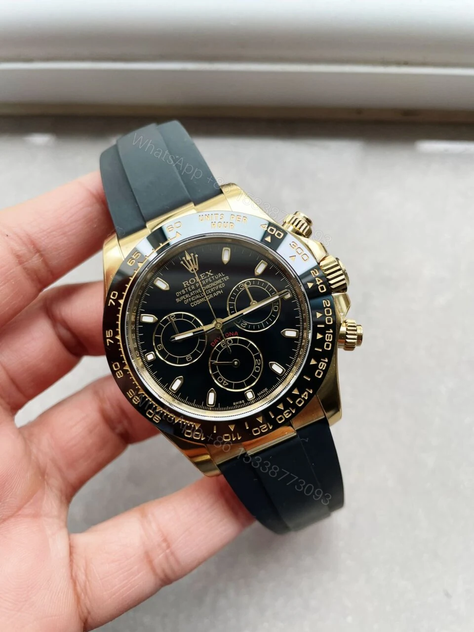 Clean factory 1:1 Rolex Daytona Best Edition 904L Steel Black Dial A4130 — view 1
