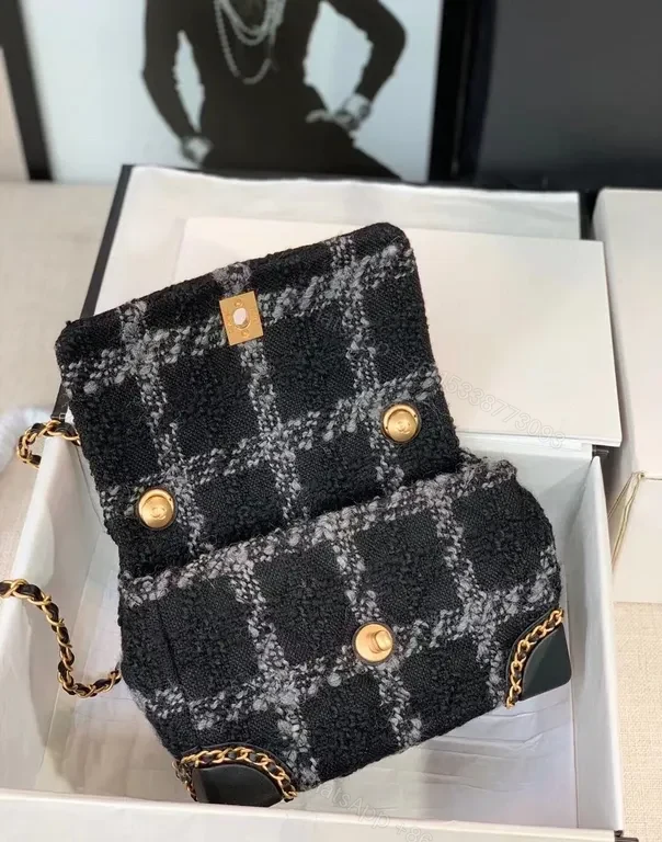 View 6 of Chanel-Inspired Tweed Crossbody: Everyday Luxe Bag