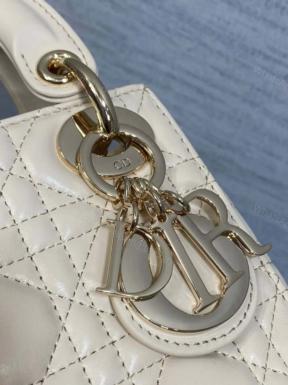 View 6 of Dior Mini Lady Dior Bag