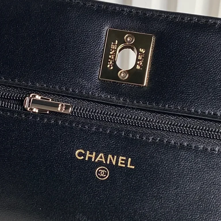 View 8 of Chanel-Inspired Quilted Leather Flap Bag: Modern Luxury