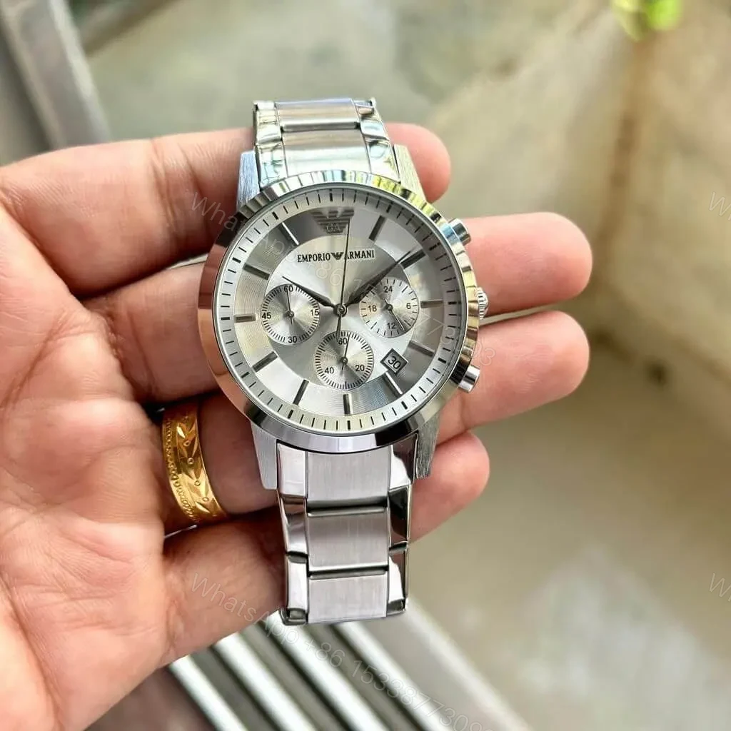 View 2 of Emporio Armani Steel Classics 43mm