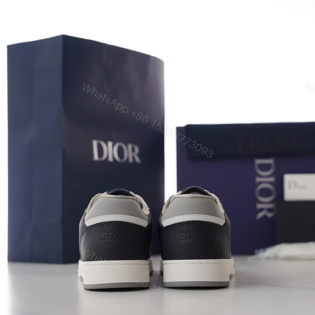 View 6 of Monochrome Leather Sneaker: Luxe-Casual Comfort Understated Embossing