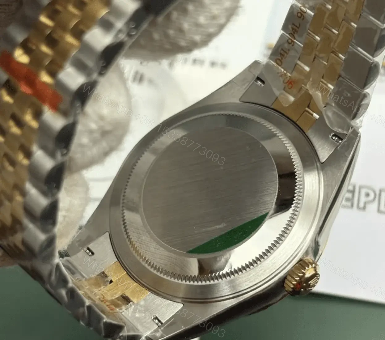 View 11 of Superclone Rolex Sky-Dweller Bright black Dial 336933 Jubilee