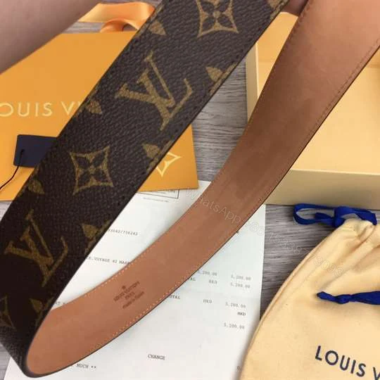 View 4 of LOUIS VUITTON LV INITIALES 40MM BELT – B135
