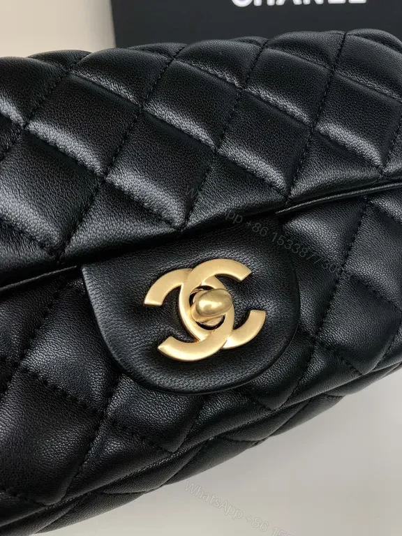 View 3 of Chic Quilted Chain Bag: Luxury Compact crossbody silhouette
