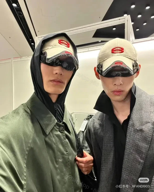 View 6 of Balenciaga-Inspired Cap: Signature Logo, Everyday Luxury Cap