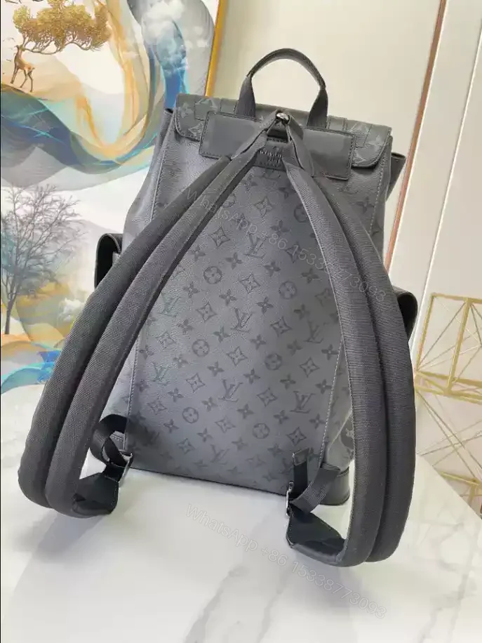 View 5 of LOUIS VUITTON CHRISTOPHER PM MONOGRAM ECLIPSE – LBV391