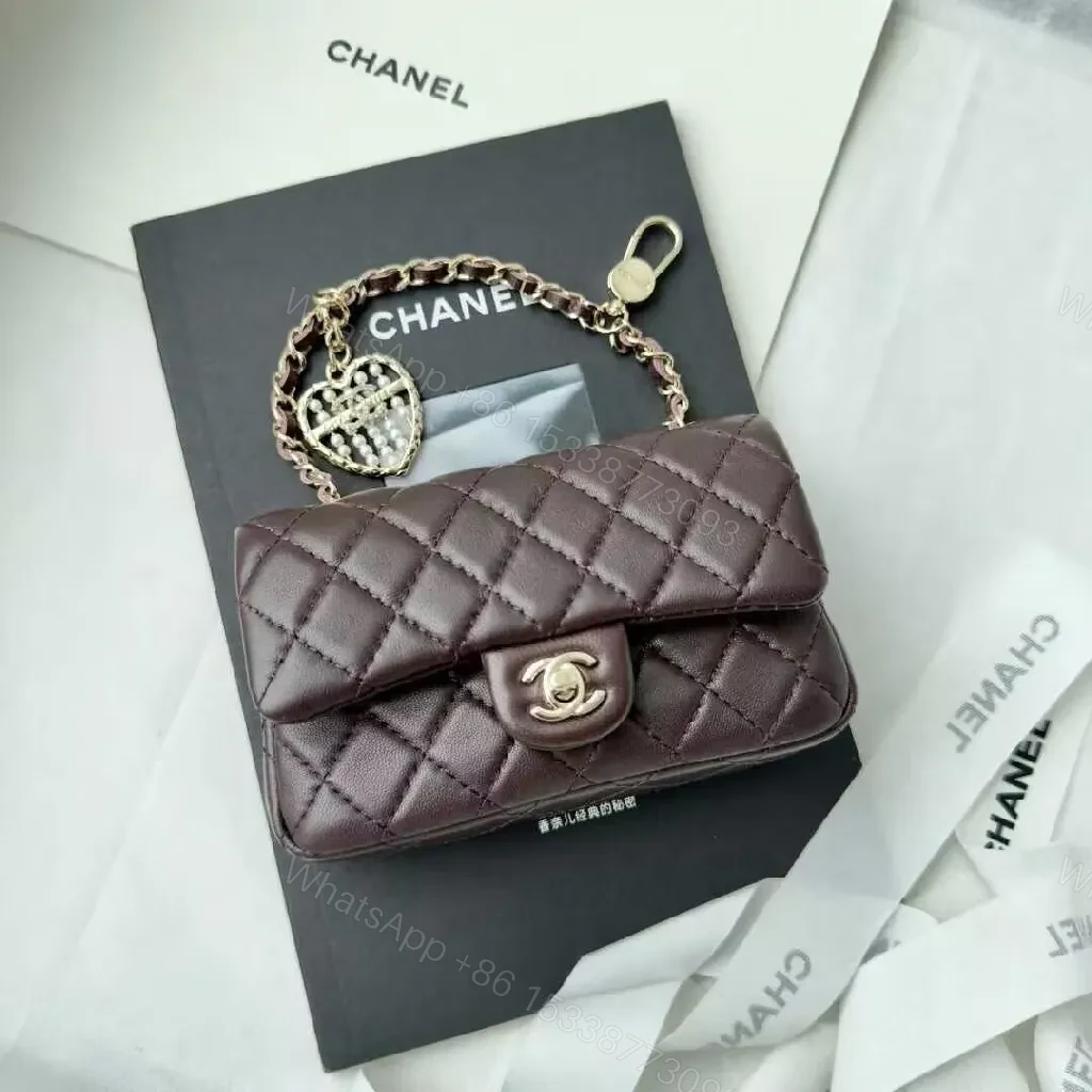 View 3 of Quilted Cardholder Bag: Luxe Crossbody Charm, Compact Style