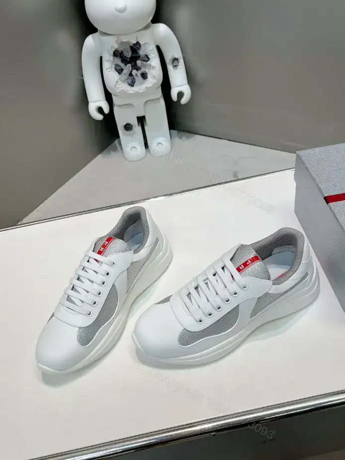View 6 of PRADA AMERICA’S CUP SOFT RUBBER AND BIKE FABRIC SNEAKERS – PRD004