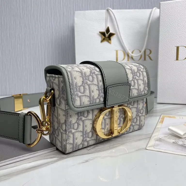 View 7 of Dior Oblique Compact Shoulder Bag - Subtle Luxury, All-Day Versatility